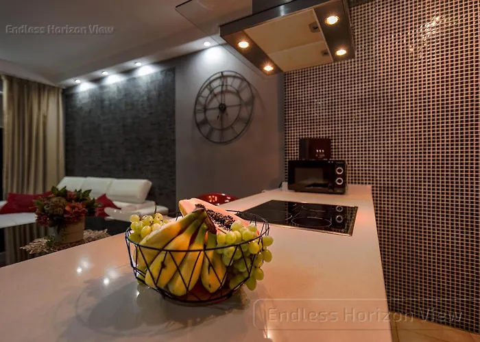 דירה Endless Horizon View - Free Private Parking Including & Guest Bonus *