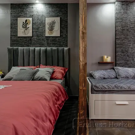 Daire Endless Horizon View - Free Private Parking Including & Guest Bonus *