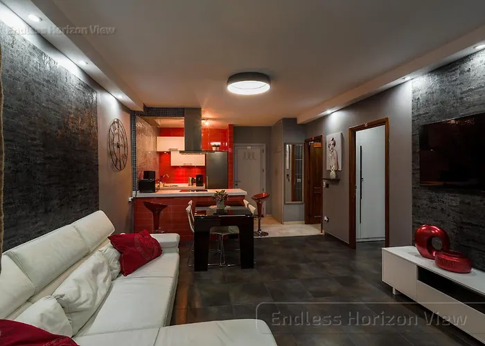 Endless Horizon View - Free Private Parking Including & Guest Bonus شقة بلايا بارايسو